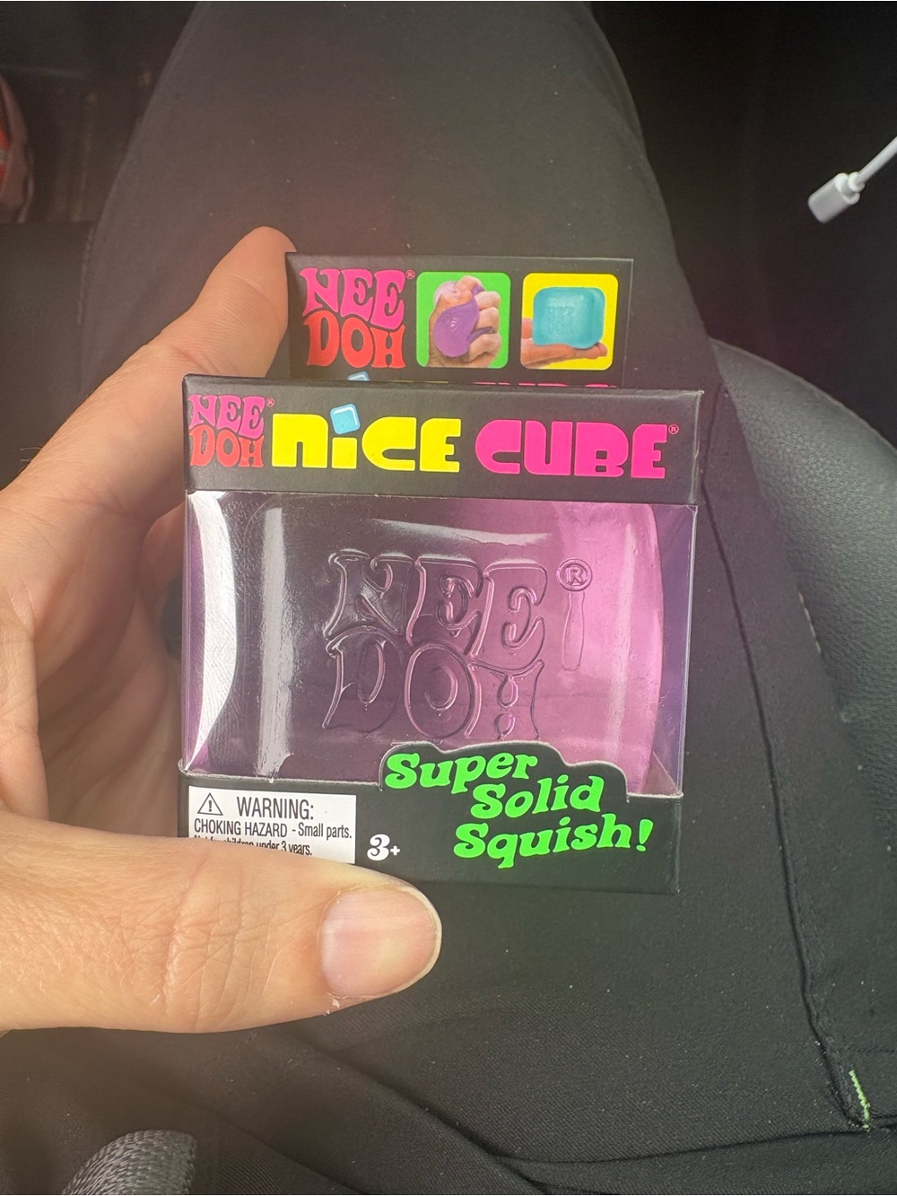 Nice Cube Super Solid Squish - Purple Fidget Toy